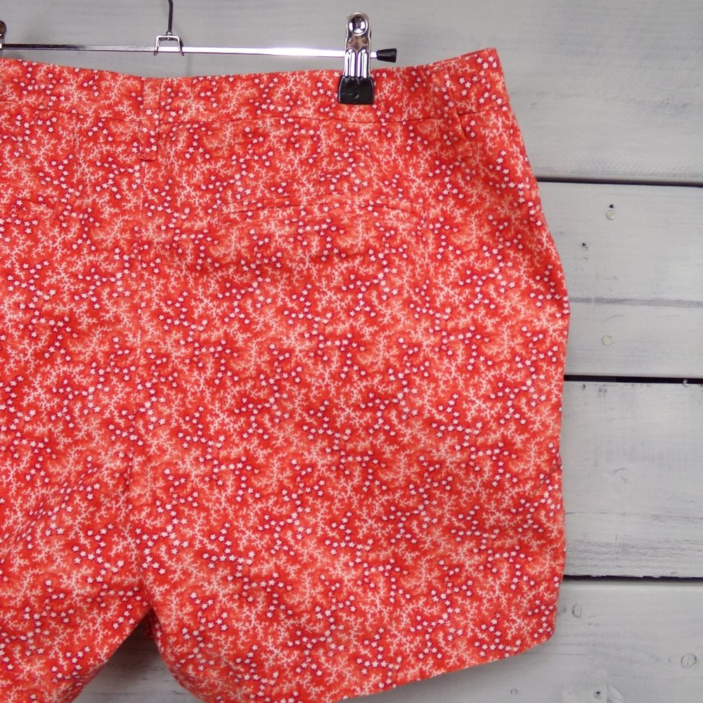 Old Navy Women's Pink & White Shorts-Size 10 - Picture 9 of 13